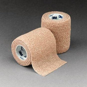 3M Healthcare Coban Self-Adherent Bandage Wrap - WRAP, COBAN SELF ADHERENT, LF, 1"X5YARD - 081576644