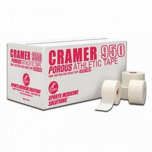 Cramer Decker 950 Porous Athletic Tapes - 950 Cramer 950 Porous Athletic Tape, 1/2" x 10 yd. - 081613934