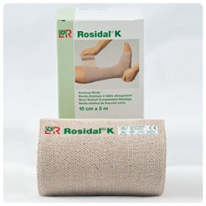 Lohmann and Rauscher Rosidal K Short Stretch Bandages - Rosidal K Short Stretch Bandage, 6 cm x 5 m - 90685