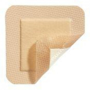 Molnlycke Healthcare Us LLC Mepilex Border-Lite Self-Adhesive Foam Dressings - Mepilex Border Lite Self-Adherent Soft Silicone and Thin Foam Dressing, 1.6" x 2" (4 x 5 cm) - 56072201