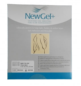 Newmedical Technology NewGel+ Silicone Gel Scar Strips - STRIP, NEWGEL, SCAR, 5X6, CLEAR - NG-301