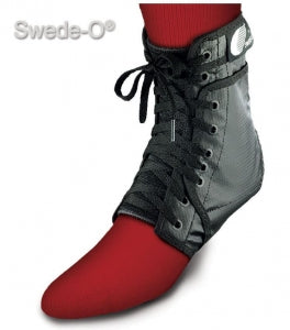 Swede-O Black Knit-Tongue Ankle Lok Brace - Ankle-Lok Brace, Black, Size XS - 21211