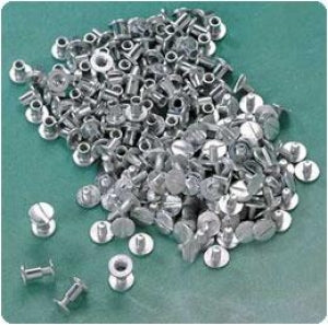 Richardson Products Aluminum Screw Rivets - Aluminum Screw Rivets, 1/4" - A3674