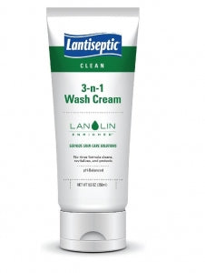 Santus Lantiseptic 3-in-1 Wash Creams - Lantiseptic 3-in-1 Wash Creams, 8.5-oz. Tube - 0513