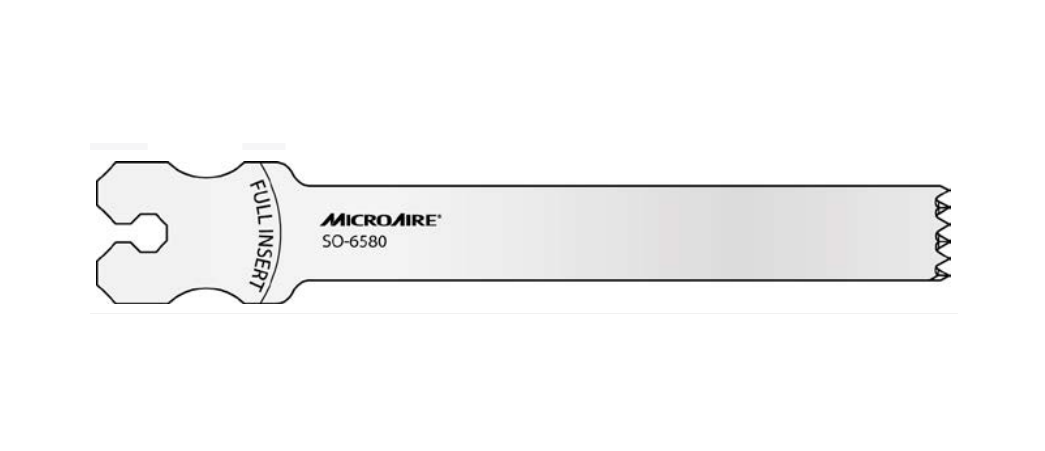 Microaire Surgical Oscillating Blades - BLADE, SAW, OSCILLATING, 12.7MMX94MMX1.35MM - SO-658