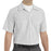 Vf Workwear-Div / Vf Imagewear (W) Short Sleeve Patterned Industrial Work Shirts - Unisex 65% Poly/35% Cotton Short-Sleeve Work Shirt with Stripe, White / Charcoal, Size 4XL - SP20CW4XL