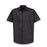 Vf Workwear-Div / Vf Imagewear (W) Short Sleeve Industrial Solid Work Shirts - Men's Short-Sleeve Industrial Solid Work Shirt, 65% Polyester/35% Cotton, Black, Size 3XL - SP24BK3XL