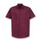 Vf Workwear-Div / Vf Imagewear (W) Short Sleeve Industrial Solid Work Shirts - Men's Short-Sleeve Industrial Solid Work Shirt, 65% Polyester/35% Cotton, Burgundy, Size 3XL - SP24BY3XL