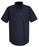 Vf Workwear-Div / Vf Imagewear (W) Short Sleeve Industrial Solid Work Shirts - Men's Short-Sleeve Industrial Solid Work Shirt, 65% Polyester/35% Cotton, Navy, Size 2XL - SP24NVXXL