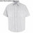 Vf Workwear-Div / Vf Imagewear (W) Men's Short Sleeve Striped Dress Shirts - Men's Dress Shirt, Short Sleeves, White and Gray Stripes, Size L - SP60CW3XLL