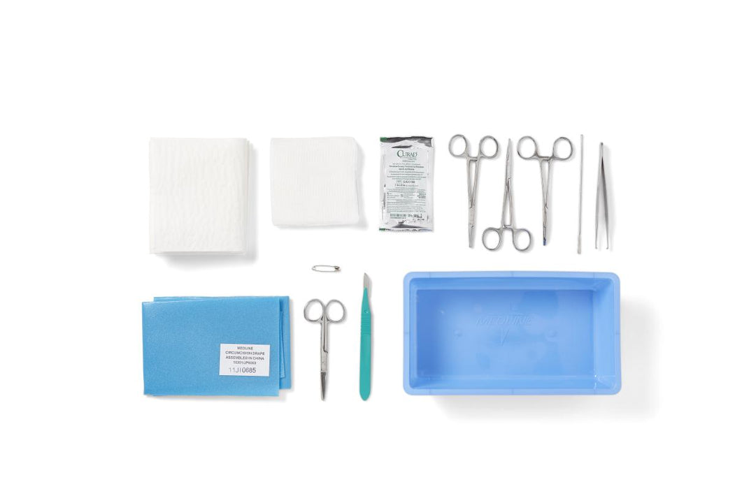 Circumcision Tray with COMFORT LOOP Instruments