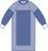 Medline Sirus Nonsterile Poly-Reinforced Gowns - SMS Poly Reinforced Gown, Size XL - SPT-2602SMSCS