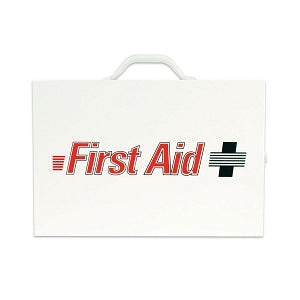 Sperian Protection Empty Metal First Aid Cabinets - Empty Metal First Aid Cabinet with 2 Shelves - 34140EF