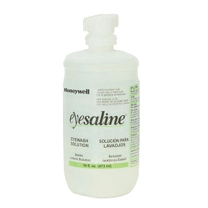 Sperian Protection Eyesaline Personal Eyewash Bottles - 454 Series Eyesaline Personal Eyewash, 16 oz. Bottle - 32-000454-000