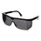 Honeywell Sperian A200 Series Safety Glasses - Sperian A200 Series Safety Glasses, Black Frame / Gray Lenses - A201