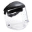 Honeywell Dual-Crown Face Shields with Clear Visor and Chin Protection - Dual-Crown Faceshield with Clear Visor and Chin Protection - FM400DCCLC