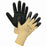 Sperian Protection Perfect-Coat Kevlar & Steel / Rubber Glove - Kevlar and Steel Poly-Black Rubber-Palm Gloves, Size L - KV303-L