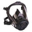 Honeywell RU6500 Full Facepiece - Full-Face Head Harness Respirator Mask, 5 Pt, Medium - RU65001M