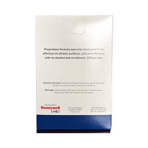 Honeywell Uvex Lens Cleaning Towelettes - TOWLETTES, LENS, CLEAN, UVEX, CLEAR, PLUS - S470