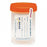 Starplex Scientific Leakbuster Specimen Containers - Leakbuster Sterile Specimen Container with Orange Cap, 120 mL - B1202-1O