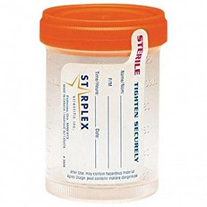 Starplex Scientific Leakbuster 60 mL Specimen Container - Sterile-Path Specimen Container, 2 oz. - B602-1O