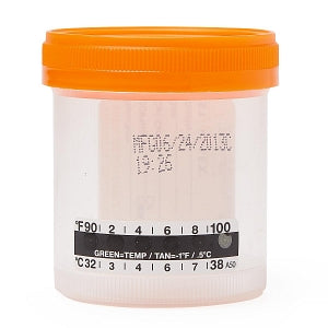 Starplex Scientific Sterile Containers with Temperature Strip - CONTAINER, WIDE MOUTH, NS, 90ML, TEMP STRIP - WB902-1ONTS