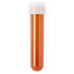 Starplex Scientific PP Round Bottom 7ml Tube - TUBE, AMBER, 7ML ROUND BOTTOM, PP, NAT CAP - V072-A