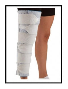 S2S Global Knee Immobilizers - Knee Immobilizer with Elastic Straps, 16" Long - 1156PP