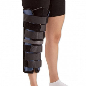 S2S Global Knee Immobilizers - Tri-Panel Canvas Knee Immobilizer, 12" Long - 1160PP