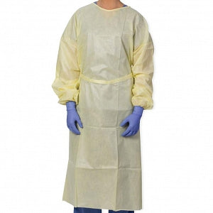 S2S Global PremierPro Isolation Gowns - GOWN, ISOLATION, AAMI, LEVEL, 2, YELLOW, 2XL - 2345