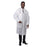 S2S Global PremierPro Disposable Lab Coats - PremierPro Disposable Lab Coat, SMS, Traditional Collar and Knit Cuffs, White, Size 2XL - 26136