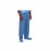 S2S Global Disposable Scrub Pants - Disposable SMS Elastic Waist Scrub Pants, Blue, Size M - 2843P