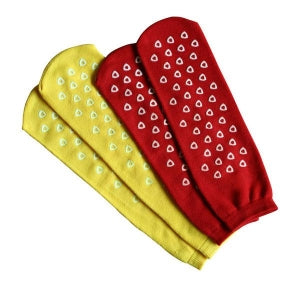 S2S Global Slipper Socks - Double-Tread Slipper Sock, Yellow, Size XL - 2924