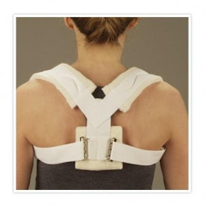 DeRoyal 3-Way Clavicle Straps - Self-Adjustable Clavicle Strap, Size M - 3015-03