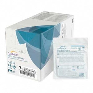 Ansell Healthcare GAMMEX Polyisoprene Microgloves - Gammex Polyisoprene Micro Surgical Gloves, White, Size 7.5 - 20685975