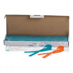 S2S Global Disposable Tourniquets - Tourniquet, Orange, Flat Pack, 1" x 18", Disposable - 6433