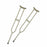 SVS LLC Bariatric Steel Crutches - Steel Bariatric Crutches, Adult - 7753