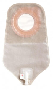 Convatec Esteem Synergy 2PC Drainable Urostomy Pouches - Esteem Synergy Drainable Pouch w / Accuseal Adapter, Transparent, Size L - 405453