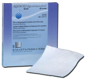 ConvaTec Aquacel Ag Foam Adhesive Dressing - Aquacel AG Dressing, Hydrofiber - 420648