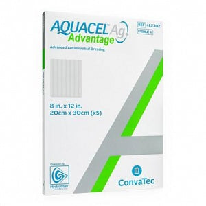 Convatec Advantage Hydrofiber Dressings - Advantage Hydrofiber Dressing, 8" x 12" - 422302