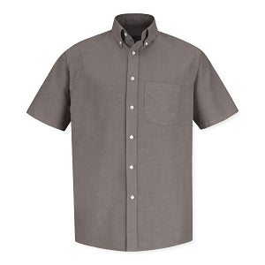 Vf Workwear-Div / Vf Imagewear (W) Men's Dress Work Shirts - Men's Executive Short-Sleeve Button-Down Shirt, Gray, Size XS - SR60GY-RG-14.5