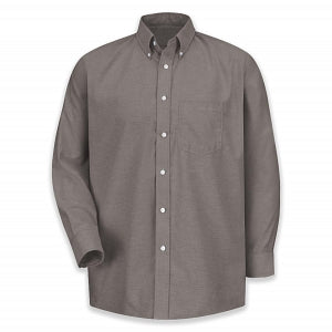 Vf Workwear-Div / Vf Imagewear (W) Men's Dress Work Shirts - Men's Executive Long-Sleeve Button-Down Shirt, Gray, Size 4XL - SR70GY-215-34