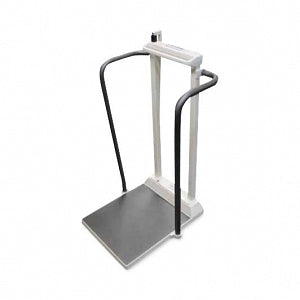 SR Instruments Stand-On Scales - Digital Stand-On Scale with Height Rod - SR585I-H