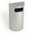 Medline Co-Label Decorative Indoor Trash Cans - Indoor Trash Can, Stainless Steel, Crescent, 9 gal. - MTCRES900