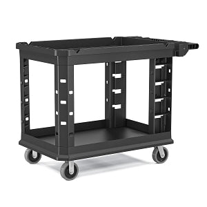 Medline Co-Label Heavy-Duty Utility Carts - PLASTIC UTILITY CART, SD, 26X45 M - PUCSD2645