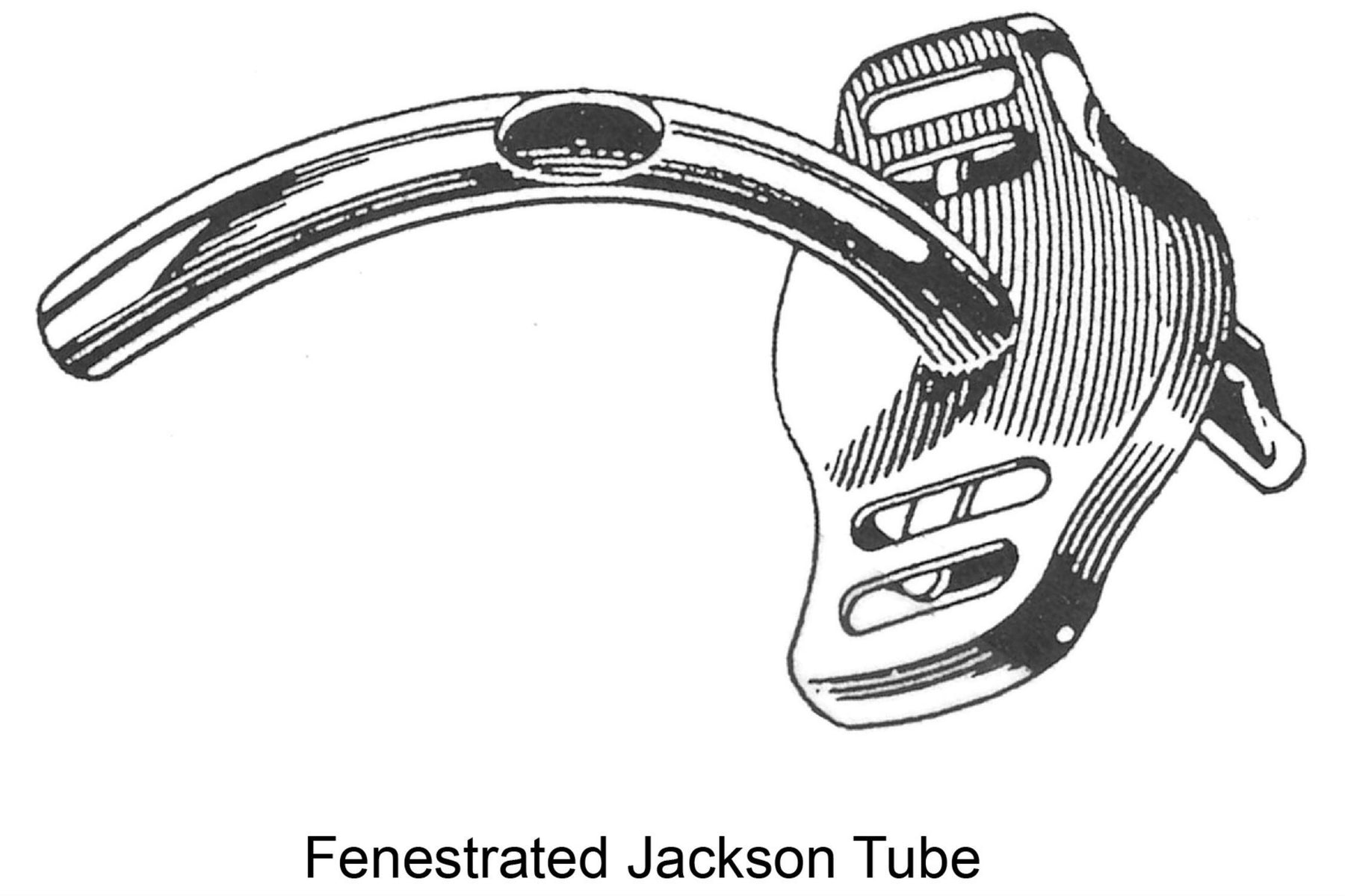 Teleflex Medical Jackson Improved Tracheostomy Tubes - Jackson Tracheostomy Tube, Fenestrated, Size 5, 6.2 mm ID - 518034