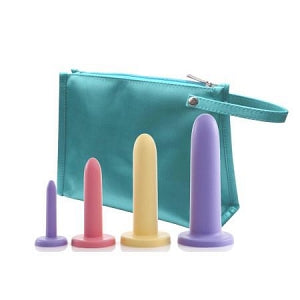 Soul Source Silicone Vaginal Dilators - Silicone Vaginal Dilator Progressive Set, Sizes 1, 3, 5, 7 - SV-PROG