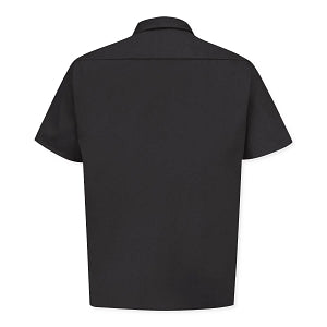 Vf Workwear-Div / Vf Imagewear (W) Short Sleeve Utility Work Shirt - Unisex Short-Sleeve Utility Work Short, Black, Size S - ST62BKS