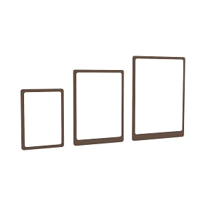 Stance Healthcare Fusion Behavioral Health Wall Mirrors - MIRROR, ACRYLIC, FUSION, 11"X15" - SF1115