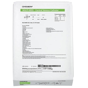 Centurion Multi-Med Central Venous Catheter Bundle - Multi-Med CVC Catheter Bundle, 8.5 Fr, 20 cm - STCVC08